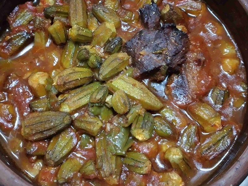 Plain Okra Casserole