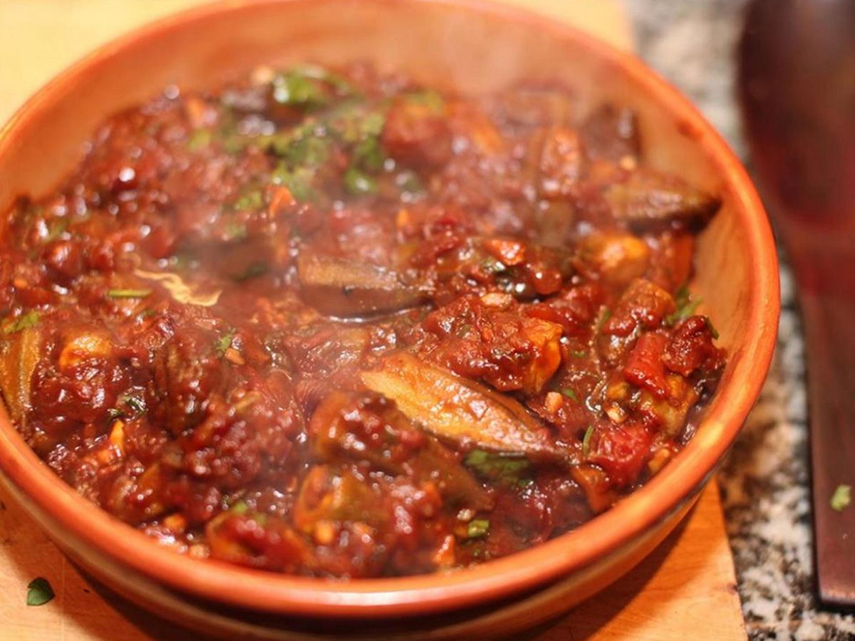 Okra With Meat Casserole