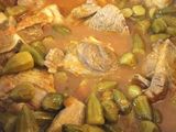 Okra With Meat Casserole