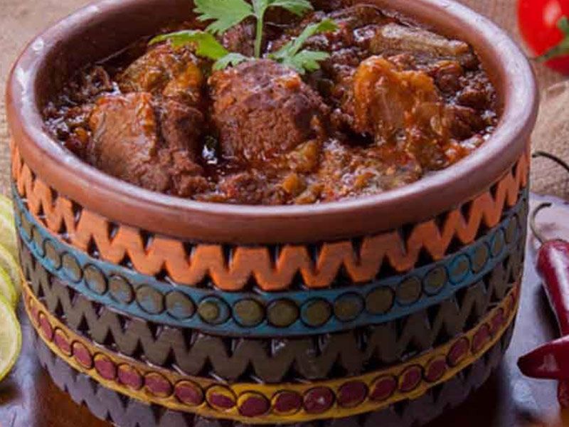 Okra With Meat Casserole