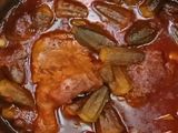 Okra With Meat Casserole