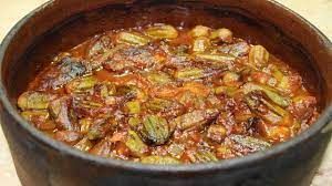 Okra With Meat Casserole