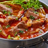 Okra With Meat Casserole