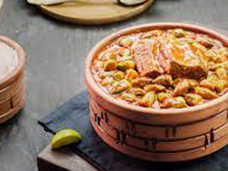 Okra With Meat Casserole