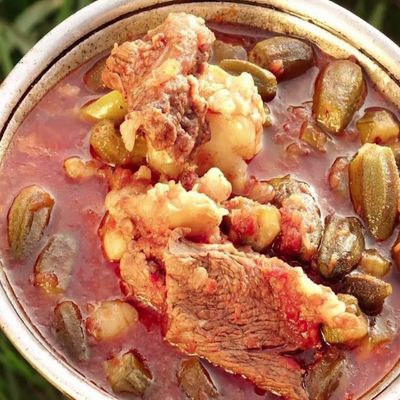 Okra with Meat