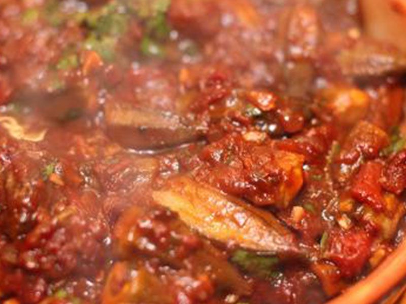 Okra With Meat Casserole