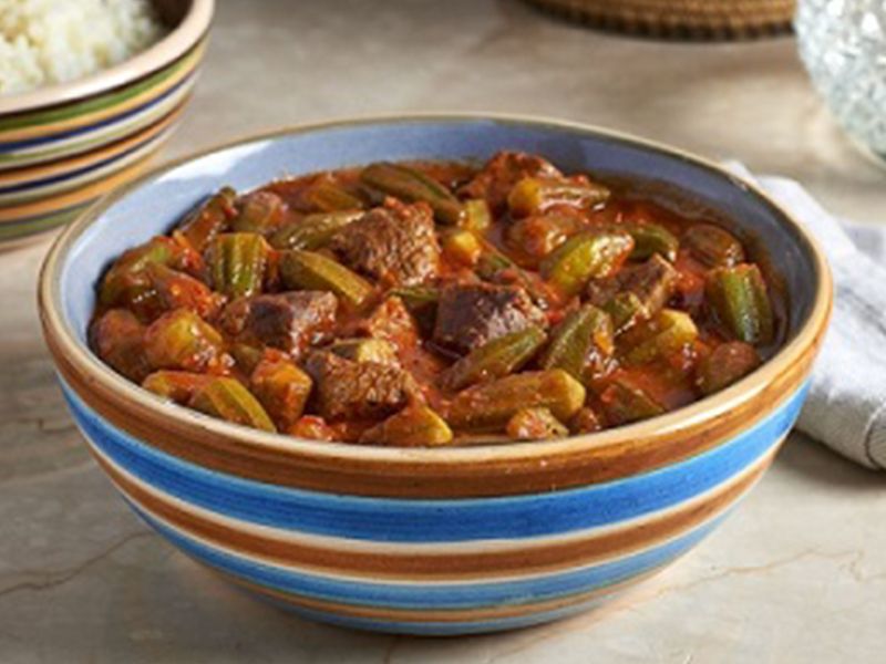 Plain Okra Casserole