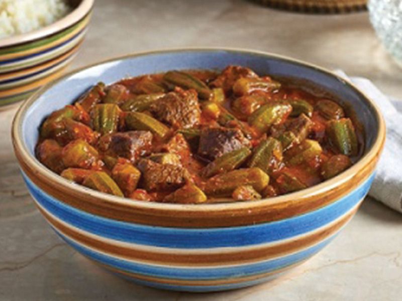 Plain Okra Casserole