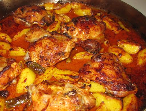 Potatoes With Chicken Casserole