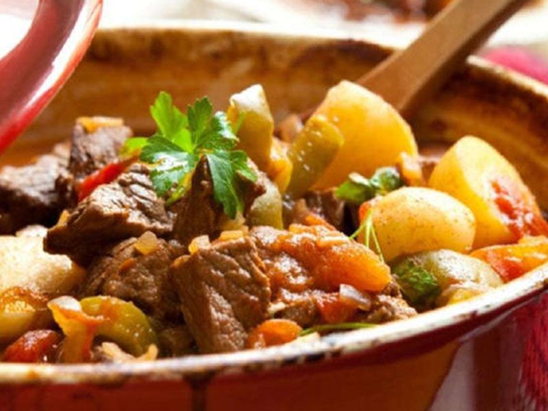 Potato With Meat Casserole
