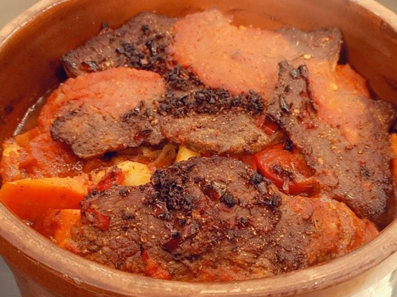 Potato With Meat Casserole