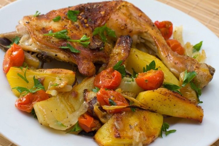 Potatoes With Chicken Casserole