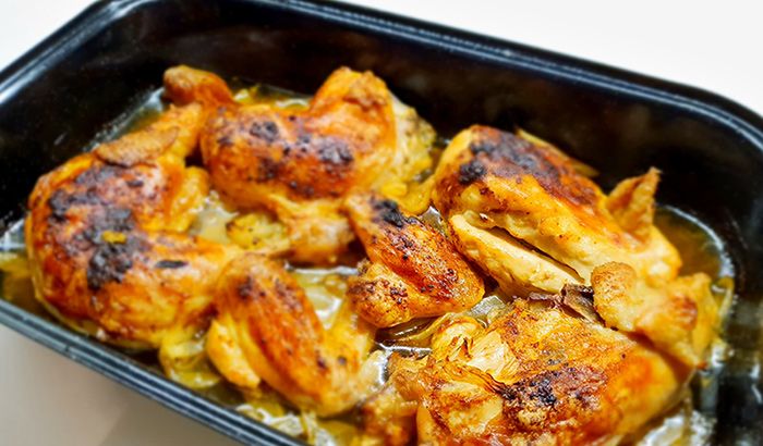 Potato With Chicken In The Oven Casserole