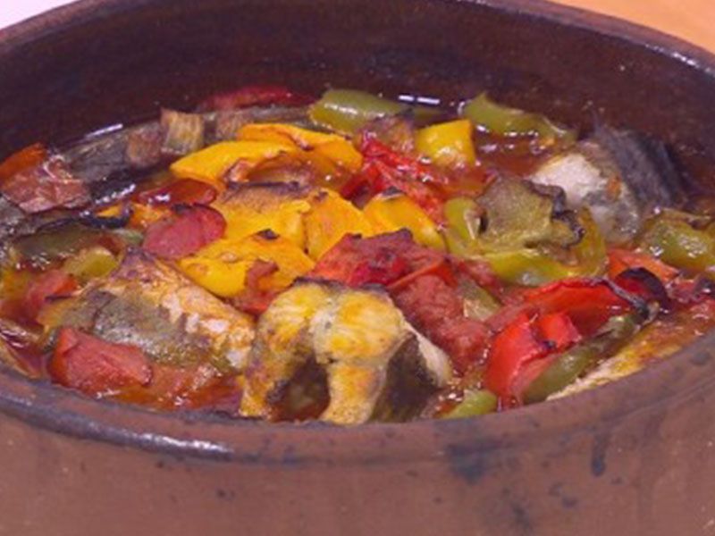 Eel Fish Casserole With Shrimp