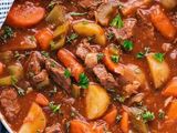 Mix vegetables With Meat Casserole