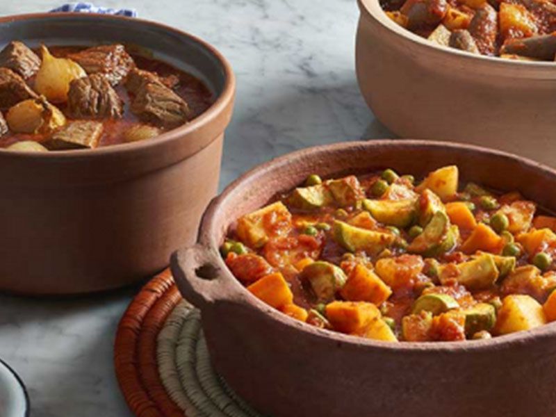Meat With Mix Vegetables Casserole