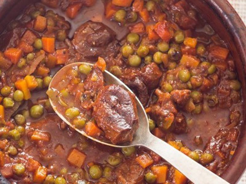 Mix Vegetables With Meat