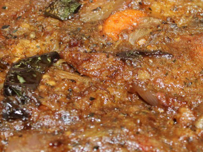 mix vegetables with meat casserole
