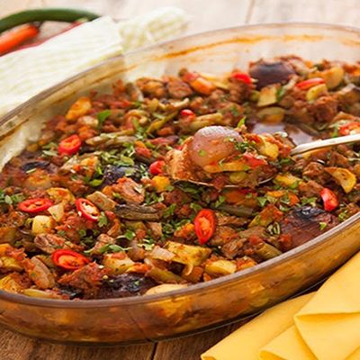 Plain Mix vegetables Casserole