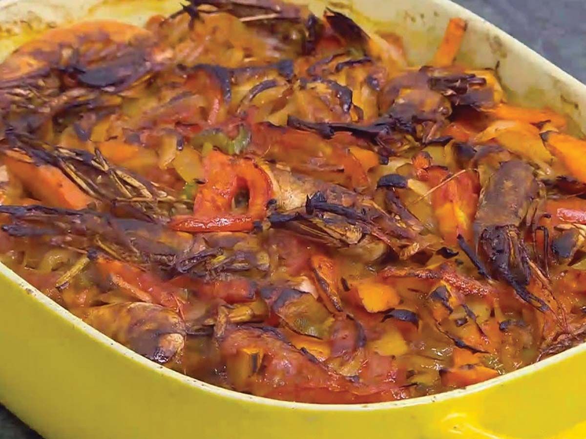 Shrimp Casserole with Potatoes