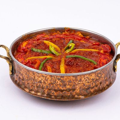 Shrimp mbakbaka Tajine