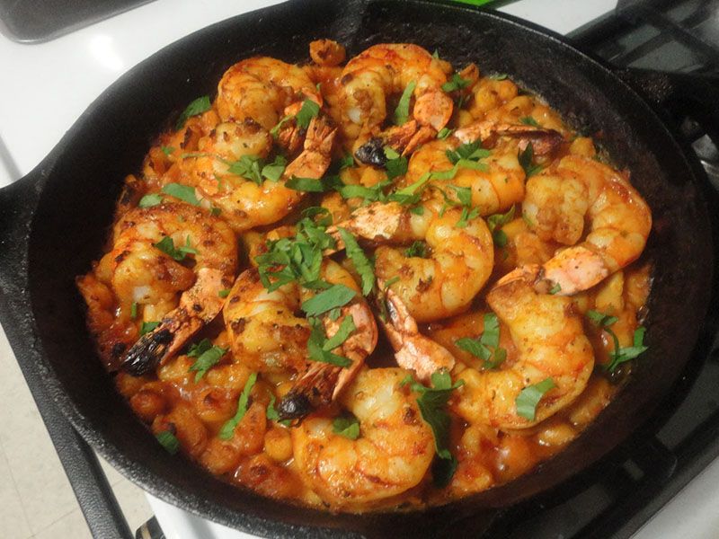 Peeled Shrimp Casserole