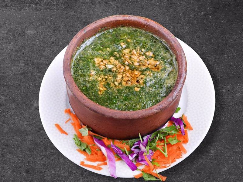 Molokhia With Shrimp Casserole