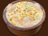 Shrimp casserole with White sauce