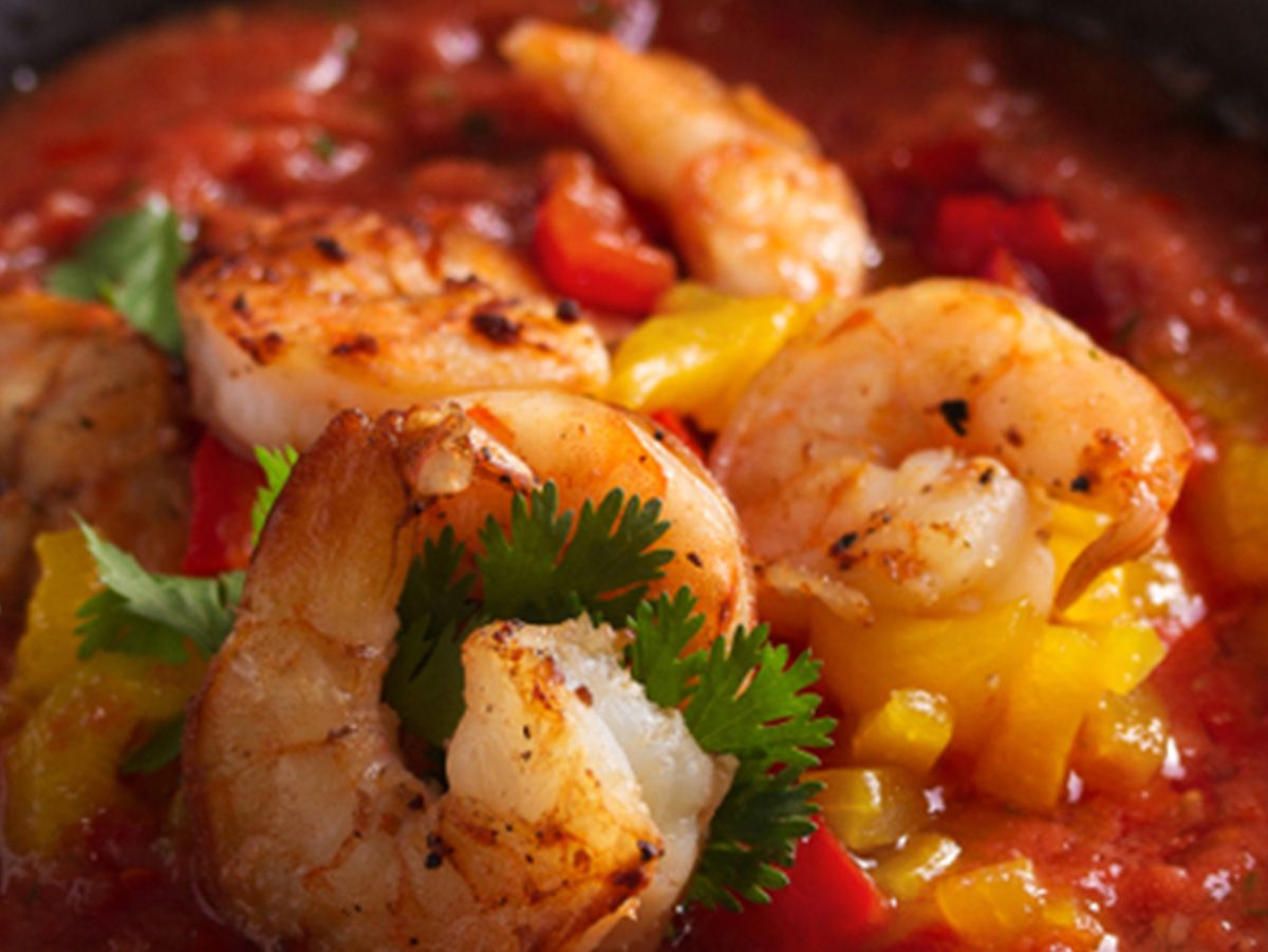 red meat shrimp casserole