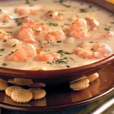 White Sauce Shrimp Casserole