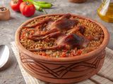 Boneless Pigeon with Grits Casserole