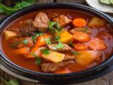 Vegetable with meat casserole