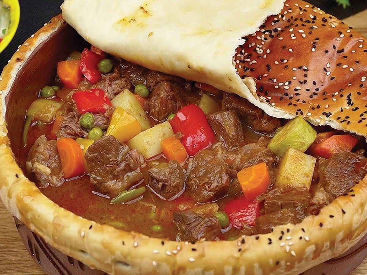 Vegetable Veal Meat Tajine