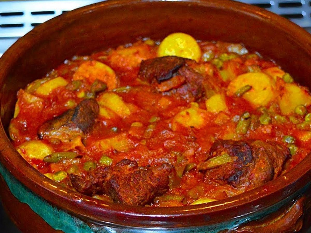 Vegetable Casserole With Baladi Meat