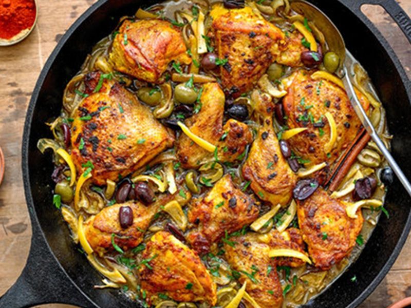 Vegetables With Chicken Casserole