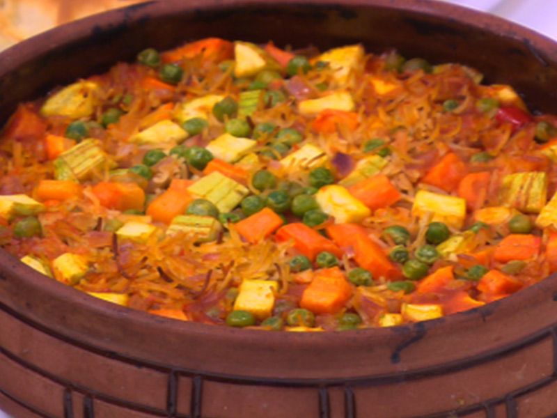 Plain Vegetables Casserole