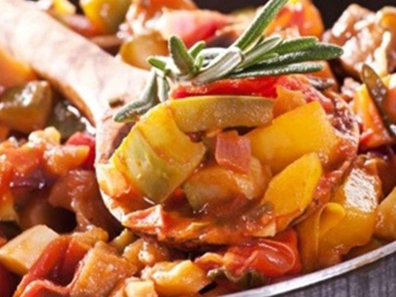 Plain Vegetables Casserole