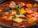 Mix Vegetables With Meat Casserole