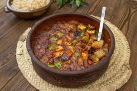 Mixed Vegetables With Meat Casserole