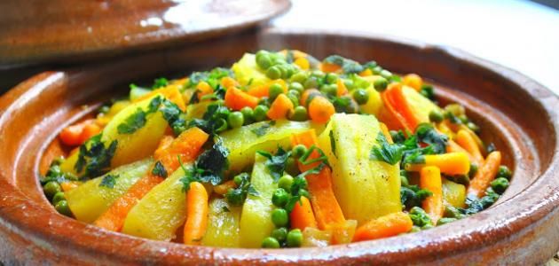 Potatoes With Meat Pottery Casserole