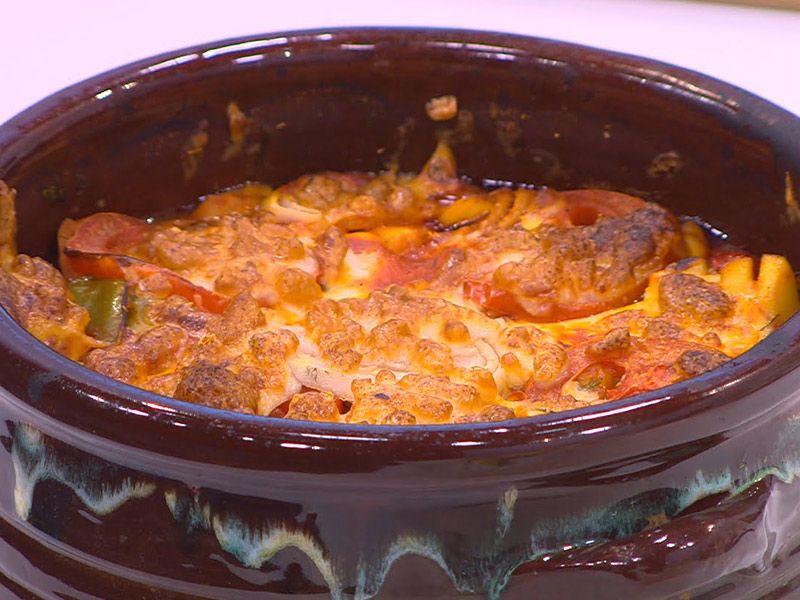 Seafood casserole