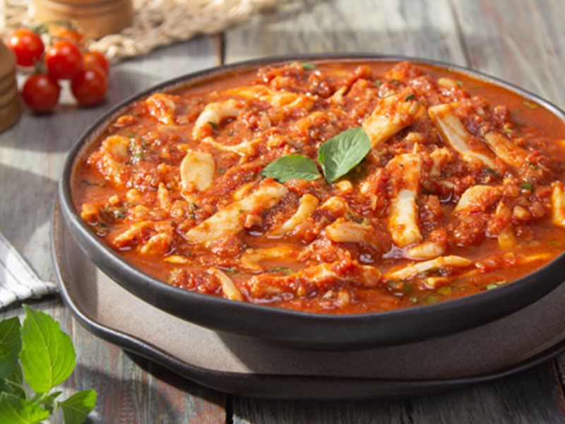 Squid Casserole