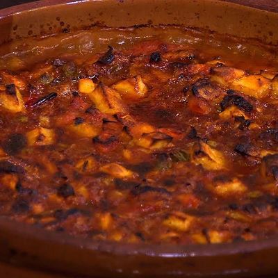 Squid Casserole For One Person