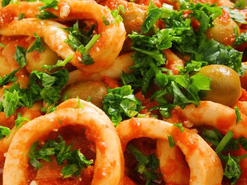 Squid Casserole