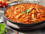 Squid With Fish Fillet Casserole