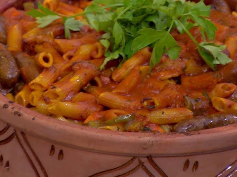 Pasta With Sausage Casserole