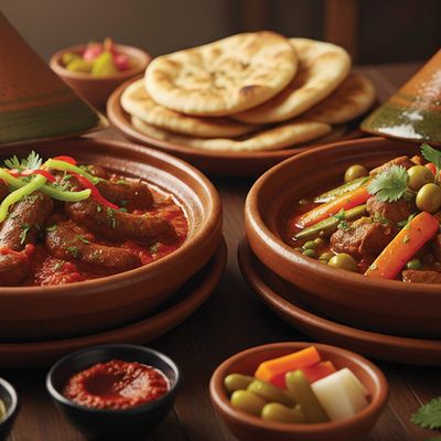 Alexandrian Sausage Tagine , Free Tagine