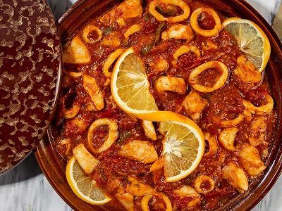 Eel Fish With Potatoes Casserole