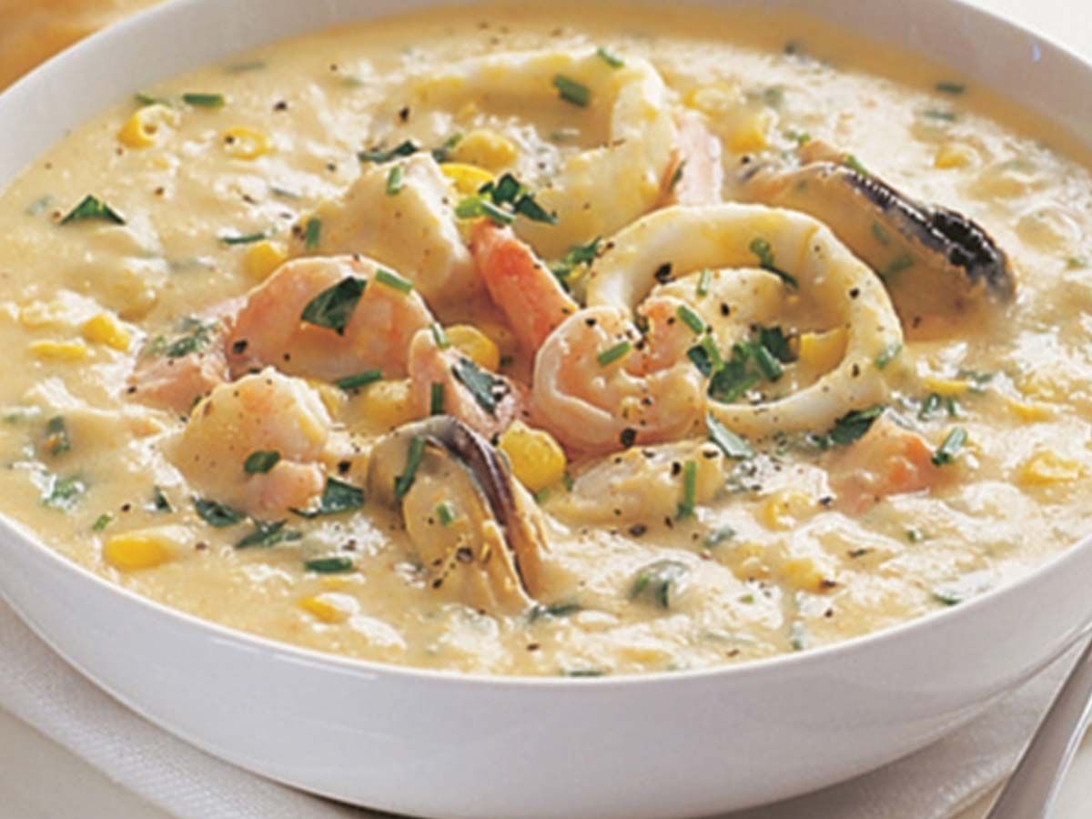 White Sauce Seafood Casserole