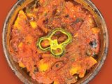 Chef casserole with red sauce